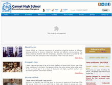 Tablet Screenshot of carmeledu.com